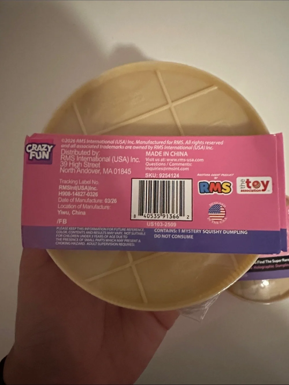 Rare Viral RMS Mystery Dumplings- Purple Holographic-Set of 3